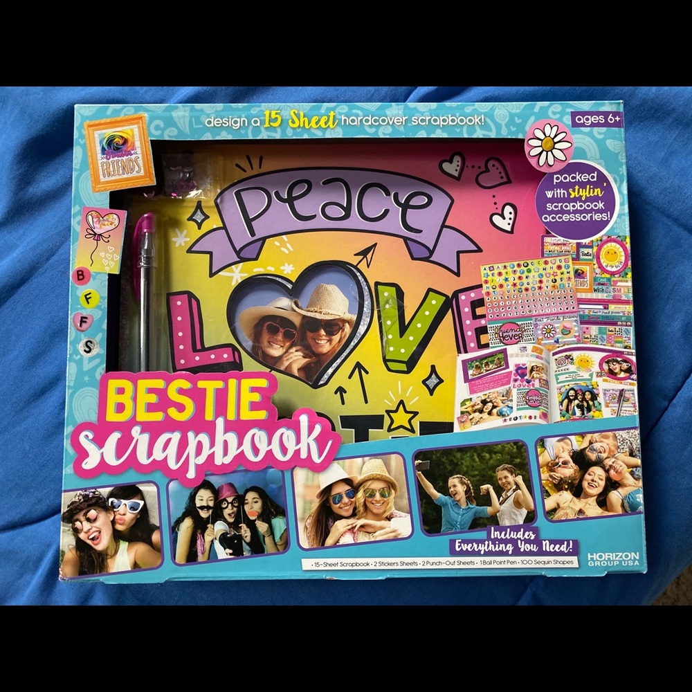 “besties scrapbook”